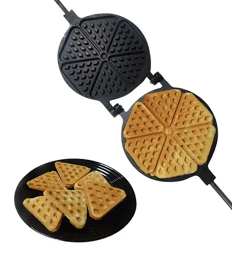 Форма для випічки трикутного печива з антипригарним/тефлоновим покриттям, ХЕАЗ 81856 - фото 1