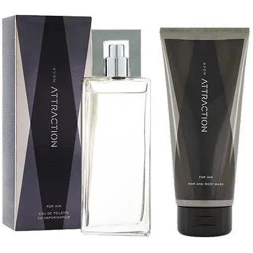 Набір Avon Attraction для Него edt/75ml + sh/gel/200 мл (494693394) - фото 1