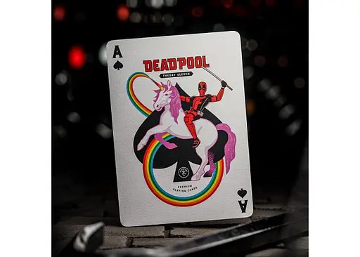 Карти гральні United States Playing Card Company Theory11 Deadpool (ВР_КГТД) - фото 4
