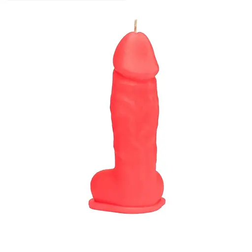 Свічка Love Flame - Dildo L Red Fluor, CPS01-Red - фото 4