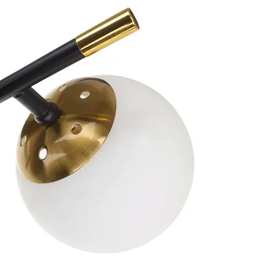 Стильное Бра Brille на 1 лампочку BR-01 474W/1 E27 AB/BK - фото 10