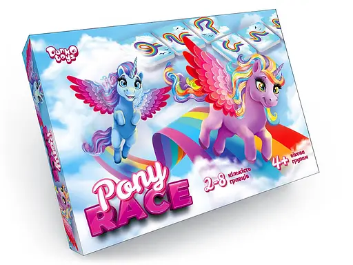 Настільна розважальна гра Pony Race, G-PR-01-01