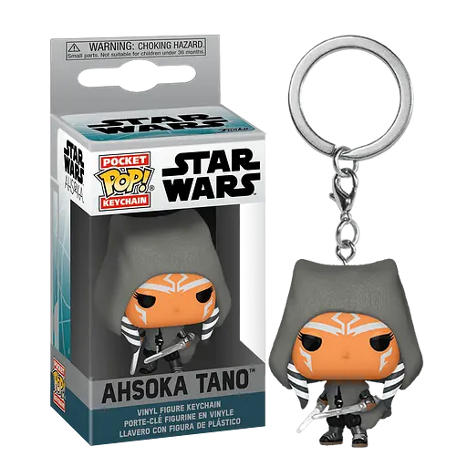 Фигурка брелок Funko Pop Звездные войны Асока Тано Star Wars Ahsoka Tano 4 см FP SW KC A 4