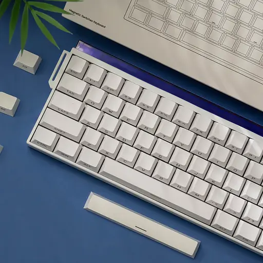 Магнитная клавиатура Veekos Shine60 HE 60%, Белый - фото 5