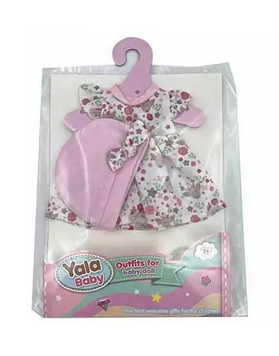 Одяг для пупса YLC 330 Q, для пупса заввишки 30-35 см, у пакеті (6982662601877) - фото 1