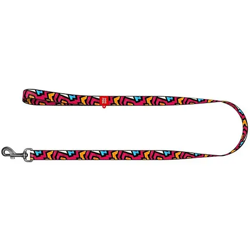 Повідець для собак Waudog Nylon нейлоновий, малюнок "Графіті" - фото 2