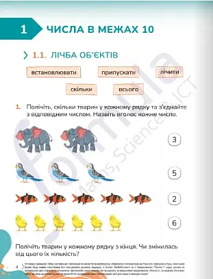 Математика. 1 клас. Робочий зошит. Частина 1 - фото 4