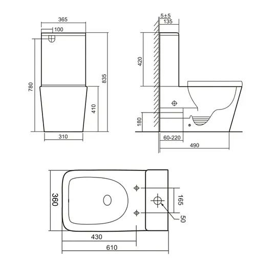 Унитаз напольный Qtap Tern Ultra Quiet с сиденьем Slim Duroplast/ Soft-close/ Quick Release QT17226003AW - фото 10