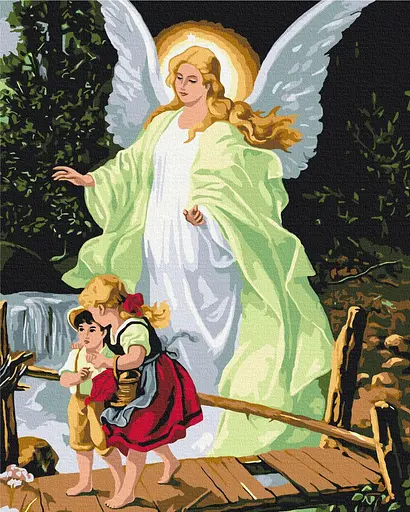 Картина за номерами на підрамнику Brushme Окрилені безпекою