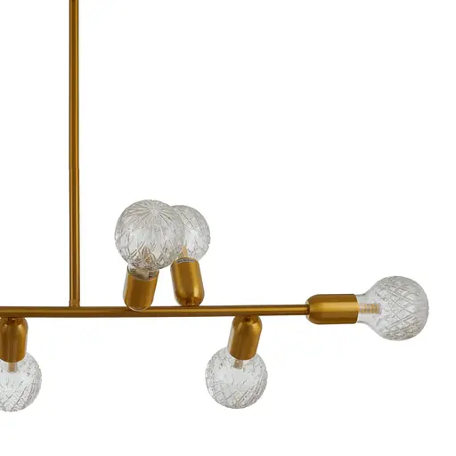 Люстра Brille галогенная молекула G9 40W BZ (BL-870S/8) - фото 2