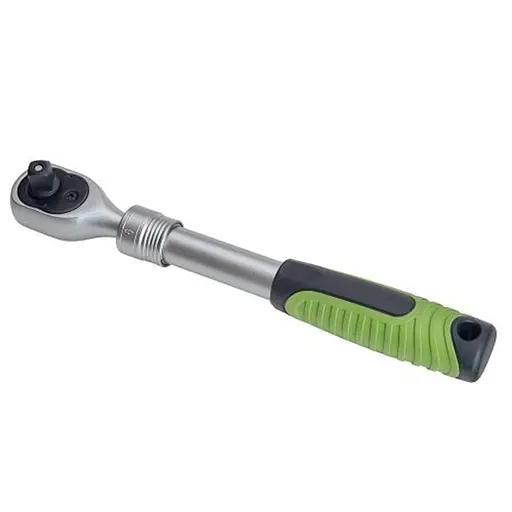 Тріскачка телескопічна 3/8 72 зубчика, 230-330 мм Alloid (TW-0870) - фото 1