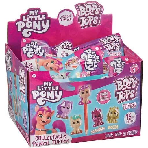 Колекційна фігурка-топер HTI Bops & Tops Мій Маленький Поні в асортименті (1828023) - фото 3