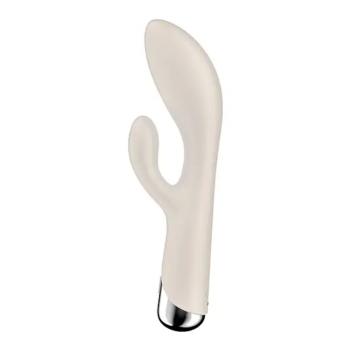 Вібратор-кролик Satisfyer Spinning Rabbit 1 20 см білий - фото 3