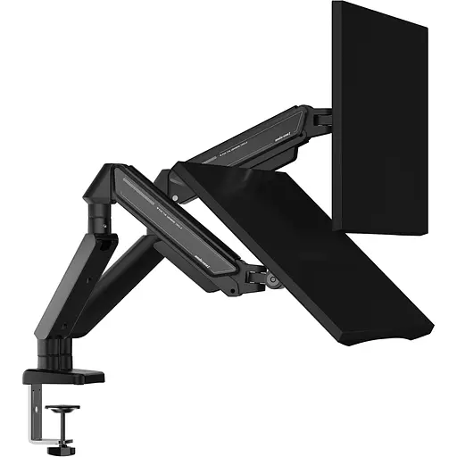 Настольное крепление для монитора Anda Seat Stealth II Duo Full Black (AD-W-A6D-2S-BB) [148292] - фото 6