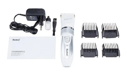 Машинка для стрижки волос Kemei Km-6688 универсальная - фото 7