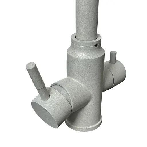 Смеситель для кухни под фильтр Adamant SA-021 светло-серый 0219, Серый - фото 3