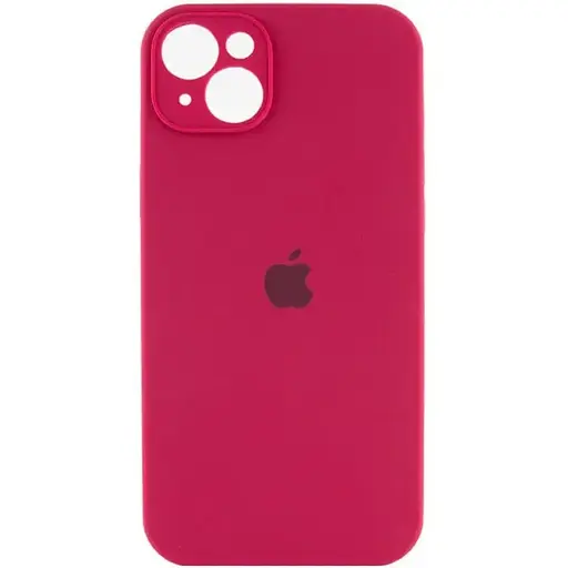 Чохол Epik Silicone Case Full Camera Protective (AA) для Apple iPhone 13 (6.1) Червоний/Rose Red - фото 1
