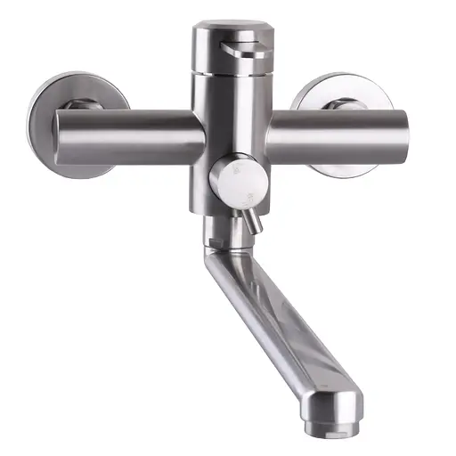 Змішувач для ванни Globus Lux Wien SUS2-208 000024834 Нержавіюча сталь - фото 2