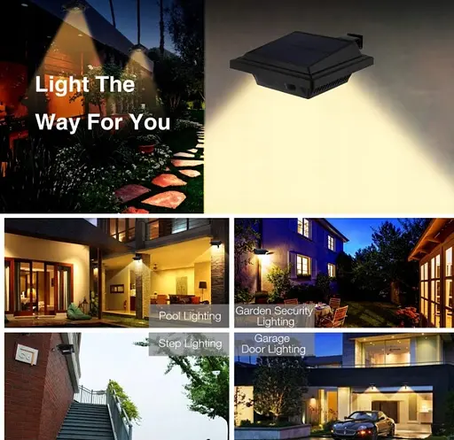 Сонячна лампа KEENZO чорна 15 см 1 шт. - фото 5