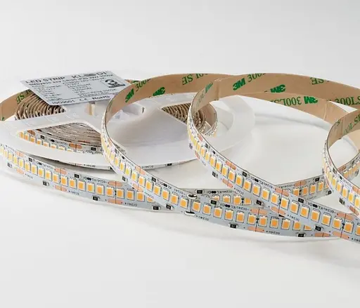 LED Стрічка 19,2W 240LED 3000K 1600LM IP20 24V KLOODI KD2835-240-19.2W-3К-24V - фото 2