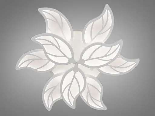 LED люстра на пульті з диммером, 3-х кольоровим підсвічуванням - фото 3