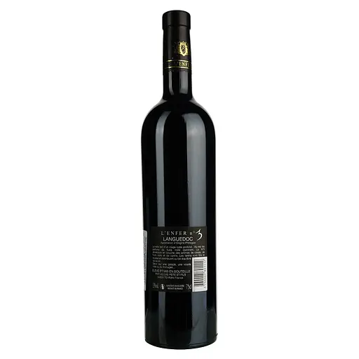 Вино L'enfer N°3 Rouge AOP Languedoc, красное, сухое, 0,75 л - фото 4
