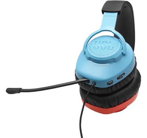 Наушники JBL проводные геймерские QUANTUM 100N ( QTUM100N) черные - фото 6