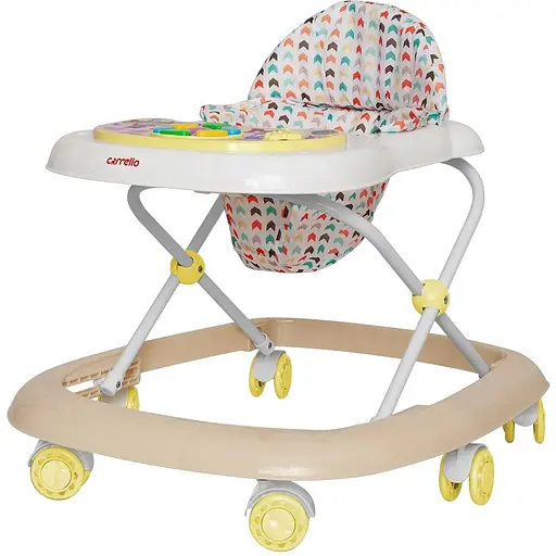 Дитячі ходунки Carrello Amico CRL-7201/2 Yellow з ігровою панеллю