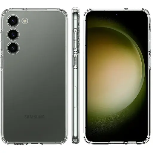 Оригинальный силиконовый чехол Spigen Liquid Crystal Flex Original для Samsung Galaxy S23 (6.1") ACS05708 - фото 4