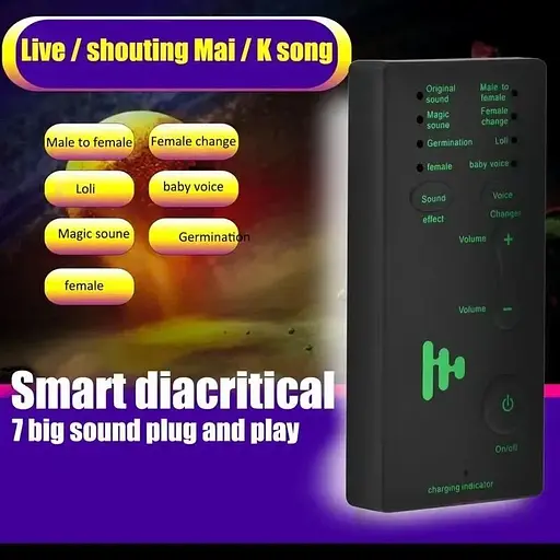 Преобразователь голоса Onleny M1 для мобильного телефона  - фото 6