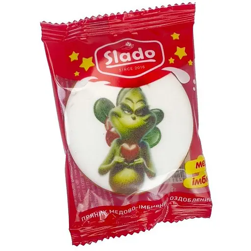 Медово-імбирний пряник Slado оздоблений 25 г - фото 7