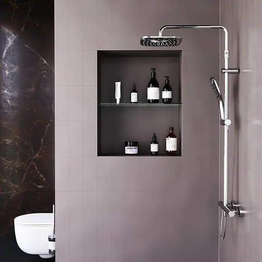 Душова система з термостатом Damixa Option DX218092000, Хром - фото 6