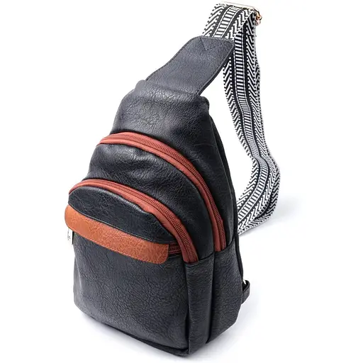 Женская сумка Vintage через плечо с отверстием для наушников из экокожи 17х27х6.5 см sum0026978 - фото 1