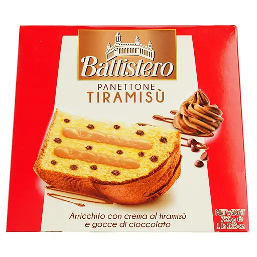 Уценка. Кулич Battistero с кремом тирамису и шоколадными крошками 750 г - фото 2
