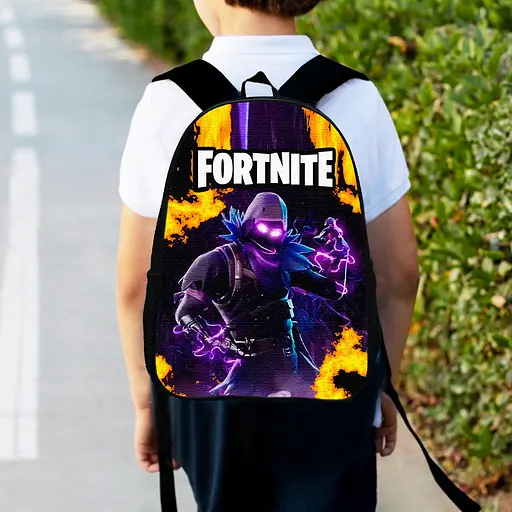 Рюкзак детский Фортнайт "Fortnite", 34х27см, городской ранец для мальчика с принтом (00413)