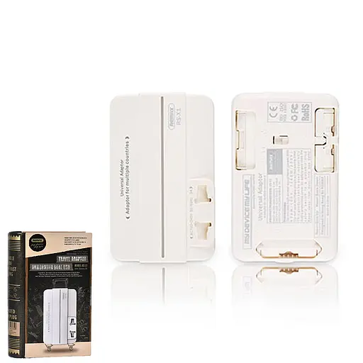 Переходник Remax на американскую + евро розетки Z4 3 в 1 - фото 2