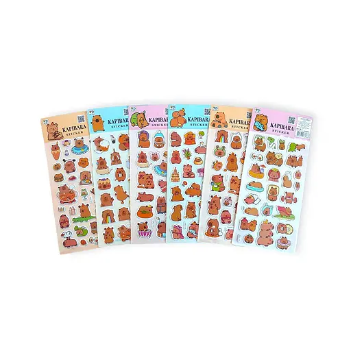 Наліпки дитячі 6 дизайнів 12 шт. (762886ML) - фото 2