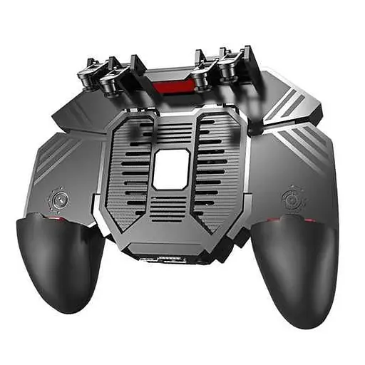 Джойстик для телефону з охолодженням Memo AK77 1200mAh ігровий контролер тригер Black (18535)