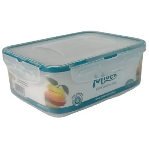 Контейнер пластиковий харчовий Motek з кришкою Mlock 1,1 л (ML-153) - фото 1