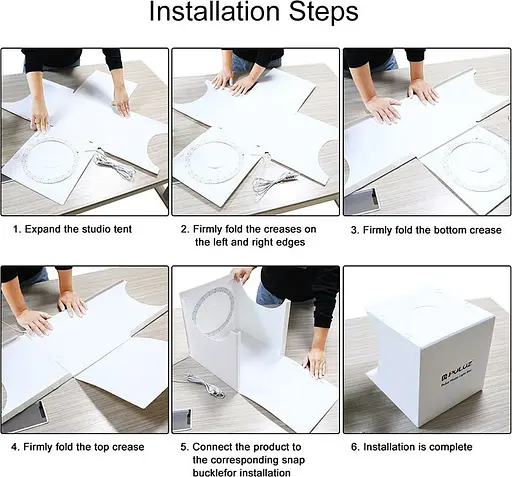 Фотобокс Puluz PU5030 31x31x32см [79359] - фото 7