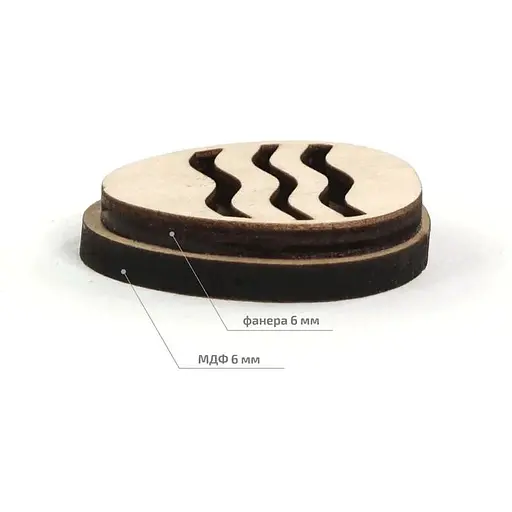 Штамп для вибійки Rosa Talent №9 Великдень 4x5см - фото 2