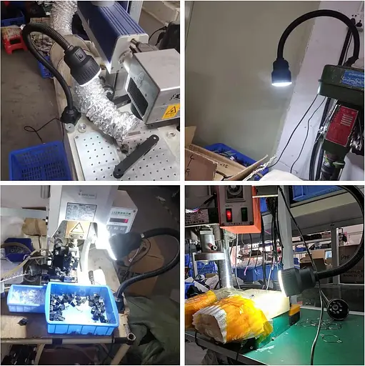 Outemei Магнитная гидроизоляция лампа гусиной шеи Механик Lightwork Lights 1200 люмен (ytm-30d-магнитный) - фото 5