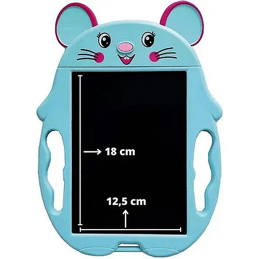 Планшет для малювання DK Kids Pad 9" Color Mouse Blue [115852] - фото 4
