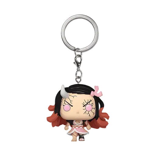 Коллекционная фигурка брелок Funko Pop Фанко Поп Demon Slayer Nezuko Клинок рассекающий демонов Нэзуко 4 см - фото 2