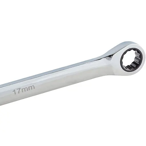 Набір ключів Alloid подовжених накидних з тріскачкою 8-19 мм 7 предметів (NK-9703-7) - фото 4