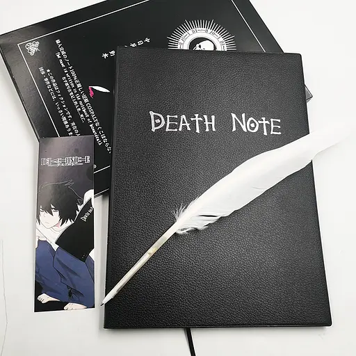 Зошит Смерті death note блокнот аніме-книжка в наборі з ручкою пером для косплею манги - фото 3