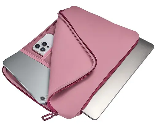 Чохол Tucano Doppio для ноутбука 12"/13", рожевий - фото 5