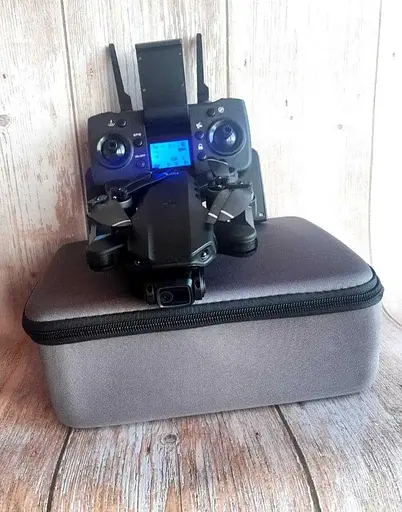 Квадрокоптер L900 PRO 6K GPS з кейсом (до 1200м) 28 хвилин польоту (Чорний) - фото 9