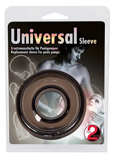 Насадка на помпу для пениса Orion Universal Sleeve 6 см черный - фото 4