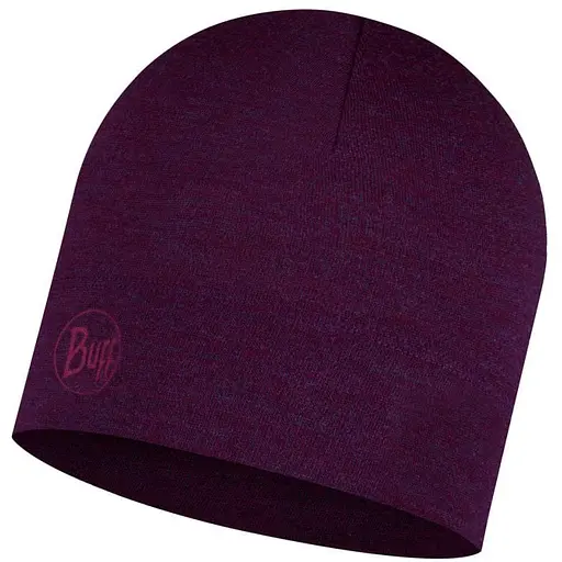 Шапка Buff Midweight Merino Wool Hat Purplish (1033-BU 118007.609.10.00)